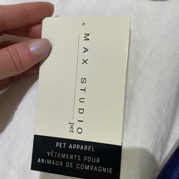 Max Studio plaid dog coat - Picture 5 of 8